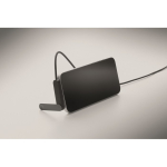 1 metre USB-C cable for charging and data transfer 60W black colour third photographic view