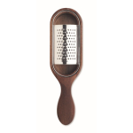 Stainless steel and wood cheese grater for everyday use wood colour sixth view