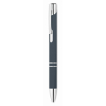 A5 PU notebook set with blue pen and lined pages navy-blue colour third view