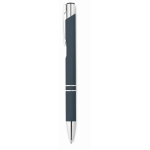 A5 PU notebook set with blue pen and lined pages navy-blue colour seventh view