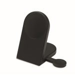 Foldable 3-in-1 wireless and magnetic charging station 15W black colour third view