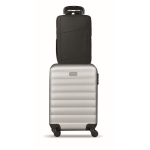RPET backpack with PU coating for laptops up to 15'' black colour