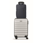 RPET backpack with PU coating for laptops up to 15'' blue colour