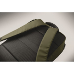 RPET backpack with PU coating for laptops up to 15'' military green colour seventh photographic view