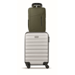 RPET backpack with PU coating for laptops up to 15'' military green colour
