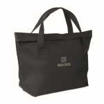 PU bike bag with rack attachment 10 L black colour main view