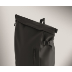 PU backpack with 15” PC capacity and bike straps 20L black colour seventh photographic view