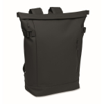 PU backpack with 15” PC capacity and bike straps 20L black colour