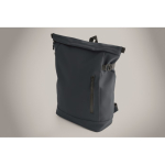 PU backpack with 15” PC capacity and bike straps 20L blue colour photographic view