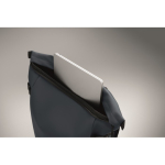 PU backpack with 15” PC capacity and bike straps 20L blue colour photographic view