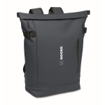 PU backpack with 15” PC capacity and bike straps 20L blue colour main view