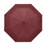 Wind-resistant automatic polyester folding umbrella Ø94 burgundy colour sixth view