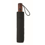 Wind-resistant automatic polyester folding umbrella Ø94 black colour second view