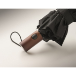 Wind-resistant automatic polyester folding umbrella Ø94 black colour fifth photographic view