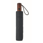 Wind-resistant automatic polyester folding umbrella Ø94 blue colour second view