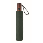Wind-resistant automatic polyester folding umbrella Ø94 green colour second view