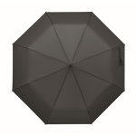 Wind-resistant automatic polyester folding umbrella Ø94 dark grey colour sixth view