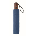Wind-resistant automatic polyester folding umbrella Ø94 royal blue colour second view