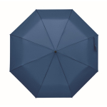 Wind-resistant automatic polyester folding umbrella Ø94 royal blue colour sixth view