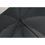 Wind-resistant automatic pongee umbrella with straight handle Ø137 blue colour fourth photographic view