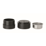 Portable coffee maker for ground coffee and compatible capsules 1.800mAh black colour sixth view