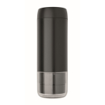 Portable coffee maker for ground coffee and compatible capsules 1.800mAh black colour