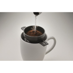 Reusable stainless steel coffee filter with case black colour main view