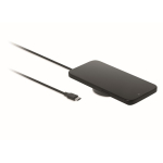 Magnetic wireless charger with fixed 1 m USB-C cable and 25W black colour sixth view
