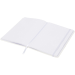 A5 notebook with elastic closure and matching ribbon, dotted pages white colour