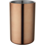 Double-wall stainless steel wine cooler pink colour second view