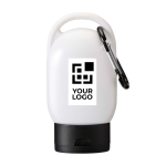 SPF 30 sun cream with integrated carabiner and vanilla fragrance 30ml main view