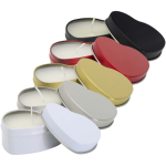 Heart-shaped tin candle with vanilla fragrance 40g pink colour second multiple colours view