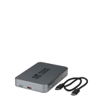 Magnetic portable charger in recycled aluminium 10,000 mAh main view