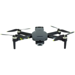 Prixton drone with mobile app, live video and front sensor black colour third front view