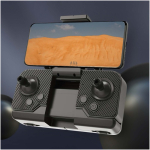 Prixton drone with mobile app and multidirectional obstacle detection black colour third view