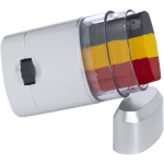 Easy-to-use creamy face paint in flag colours for events black colour