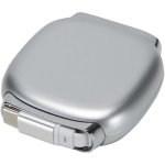Retractable charging cable with multiple 100W connectors silver colour second view