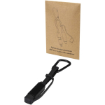 3-in-1 charging cable with carabiner and 65W fast charging black colour
