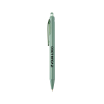 Double-injection recycled plastic ballpoint pen with blue ink main view