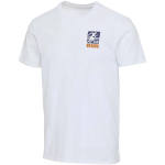 Unisex short-sleeved organic cotton T-shirt 160 g/m2 Elevate white colour screen printing view