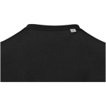 Unisex short-sleeve crew-neck cotton T-shirt 200 g/m2 Elevate black colour second view