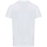 Unisex short-sleeve crew-neck cotton T-shirt 200 g/m2 Elevate white colour second rear view
