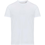 Unisex short-sleeve crew-neck cotton T-shirt 200 g/m2 Elevate white colour second front view