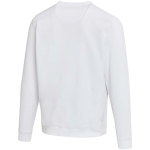 Unisex crew neck sweatshirt with brushed interior 280 g/m2 Elevate white colour third rear view