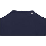 Unisex short-sleeve V-neck organic cotton T-shirt 200 g/m2 Elevate navy-blue colour second view