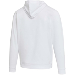 Unisex brushed interior hoodie 280 g/m² Elevate white colour third rear view