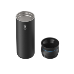 Ocean Bottle 590ml insulated tumbler with leakproof 360° lid black colour second view