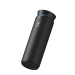 Ocean Bottle 590ml insulated tumbler with leakproof 360° lid black colour third view