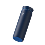 Ocean Bottle 590ml insulated tumbler with leakproof 360° lid navy-blue colour third view