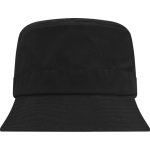 Lightweight quick-drying nylon sun hat 105 g/m2 black colour second rear view